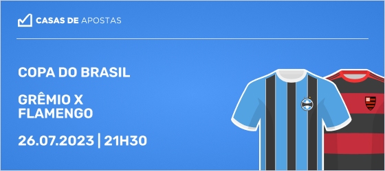 Grêmio x Flamengo Palpites Copa do Brasi 26/07/2023